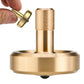Djuiinostar Premium Spinning Top: Lengthened Stem, Easy To Twirl, High Performance (Br 13+, Avg 5-8), Cnc Machined Brass, Great Time Killer, Edc Fidget Toy Dst-820