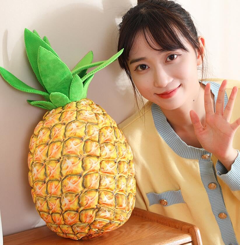 Backlood Toys 16 Inch Fruit Pineapple Pillow Pineapple Stuffed Toy