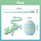 FYEFKJSA 3D Printed Dragon Eggs with Dragon Inside - 12Inch  Articulated Fidget 3D Printed Animals  Interesting Decorative Gift  Easter Basket Essentials Stuffers (Silk Macaron)