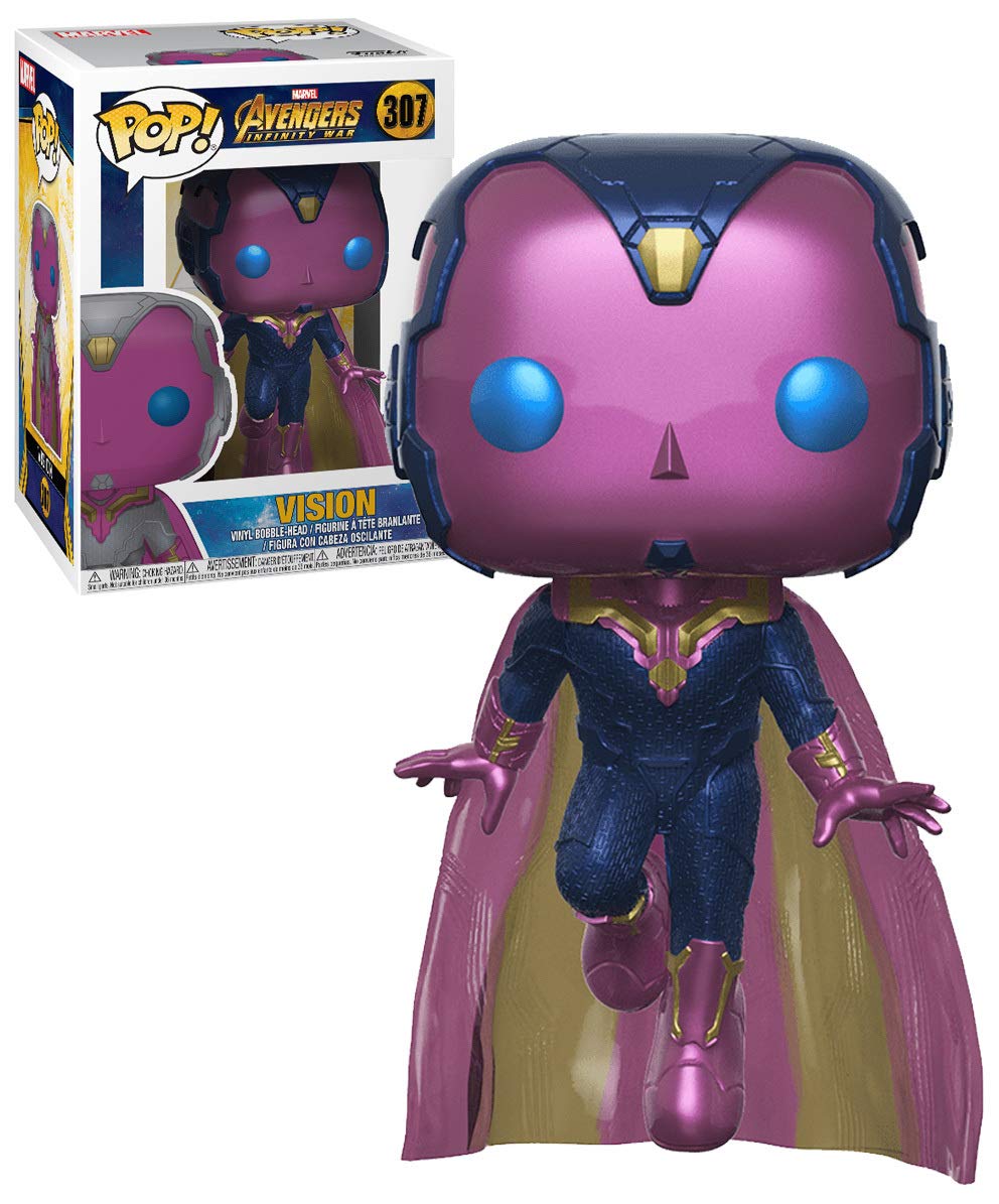 Funko Pop! Marvel Avengers Infinity War Vision (Hot Topic) limited availability Vinyl Figure #307