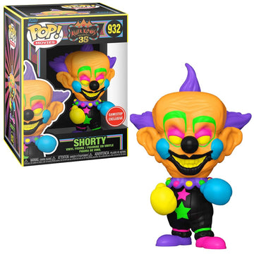 Funko POP! Shorty in Blacklight Killer Klowns from Outer Space 35th Anniversary POP! Movies Gamestop limited availability Vinyl Figure
