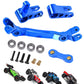ARRCat Upgrades Parts Aluminum Steering Parts Set for 1/10 Arrma Granite 4X4 3S BLX,Senton 4X4 3S BLX/Big Rock 4X4/Typhon 4X4 3S