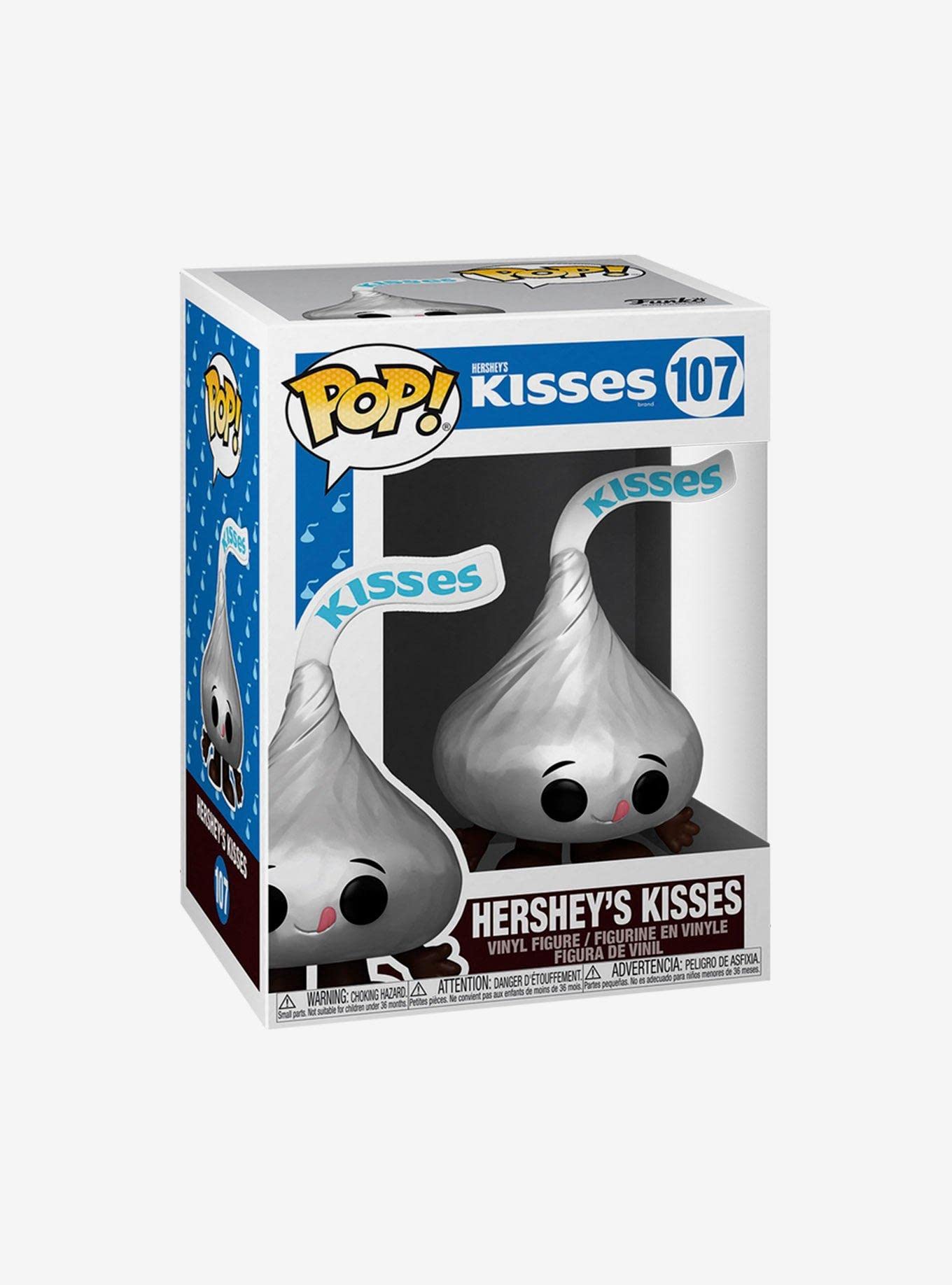Funko Pop! Ad Icons Hershey's Kiss Vinyl Figure - Multicolor Standard, Model 56211