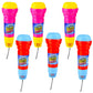 Chochkees Echo Mic, Kids Echo Microphones in, Durable and Lightweight, Fun Play Toys, Fun Music Party Favor, 9.5 Inches (6-Pack)