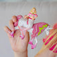 Schleich Bayala, 3-Piece Playset, Mermaid Toys For Girls And Boys 5-12 Years Old, Mermaid Feya Riding Underwater Unicorn, Pink