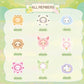 Lucky Emma Rua Rua Zoo Tuan Tuan Series Blind Box 6Pcs Blind Bag Collection Toys Desktop Cute Blind Box Figures For Birthday Gif
