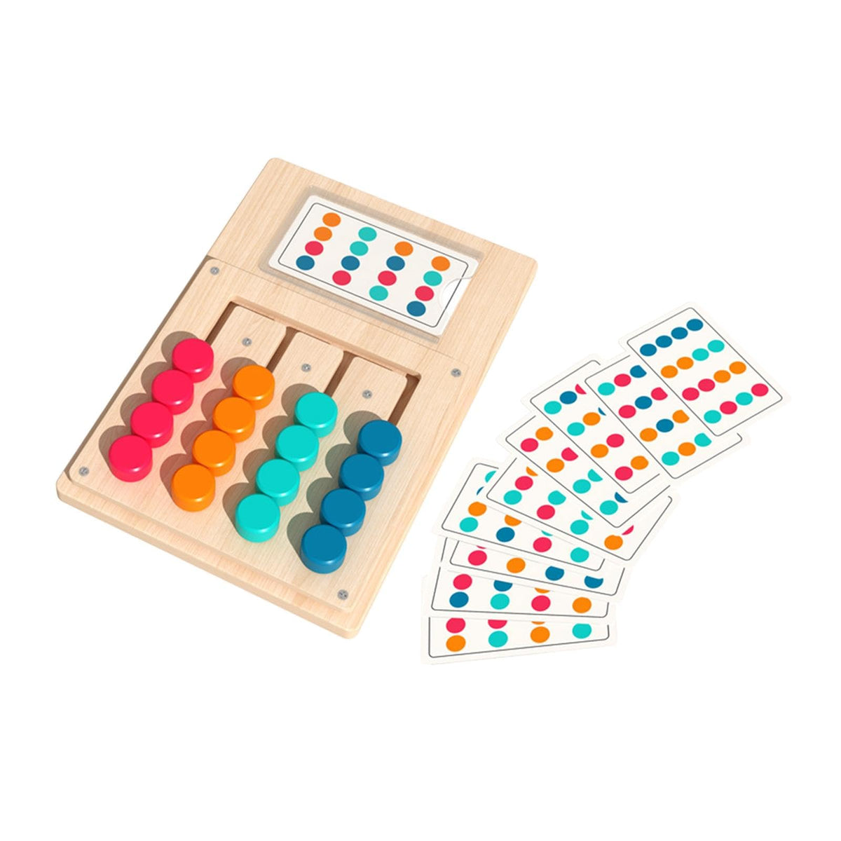 Bnf Montessori Toy Learning Toys Slide Puzzle Family Game For Boy Girls Gift Toybaby | Toys For Baby | Developmental Baby Toys1 