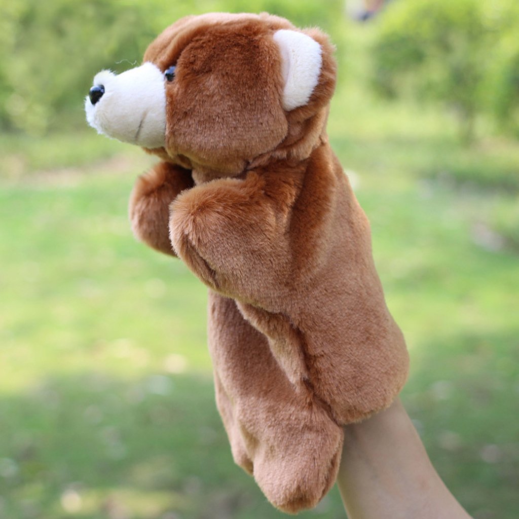 Riy Hand Puppet - Zoo Friends Animals Educational Puppets Bear