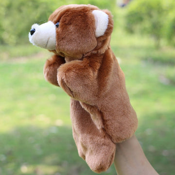Riy Hand Puppet - Zoo Friends Animals Educational Puppets Bear