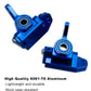 Caster Blocks and Steering Blocks Alloy Front Upgrades Parts Fits for Traxxas 1/10 2WD Slash Stampede Rustler Nitro Slash Replac