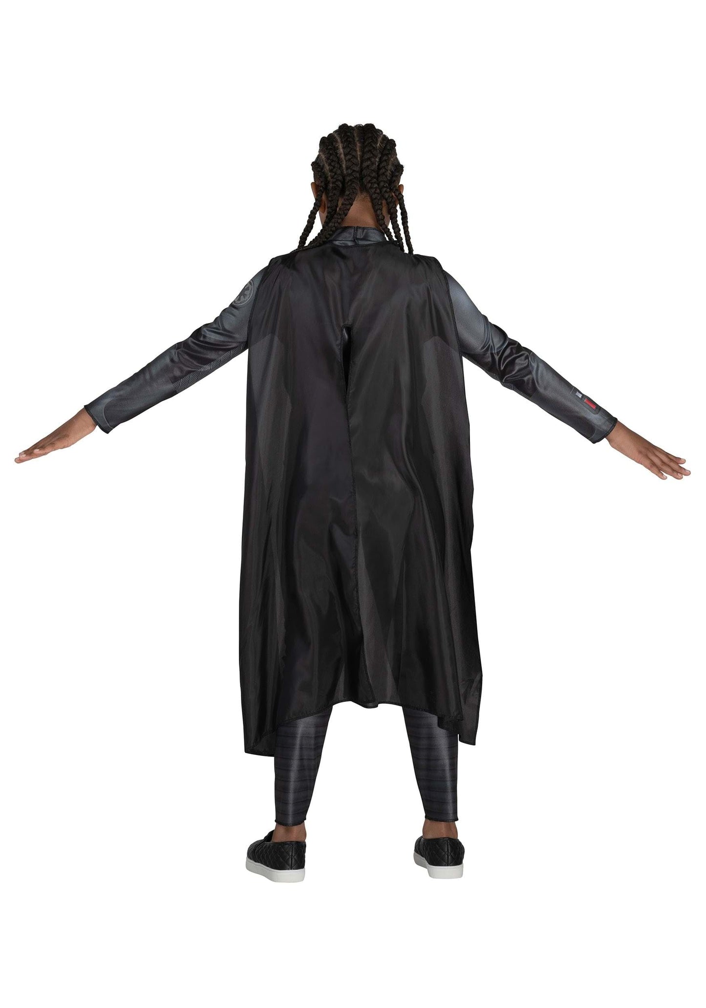 STAR WARS Reva Youth Costume - Printed Jumpsuit with Belt Buckle and Detachable Cape