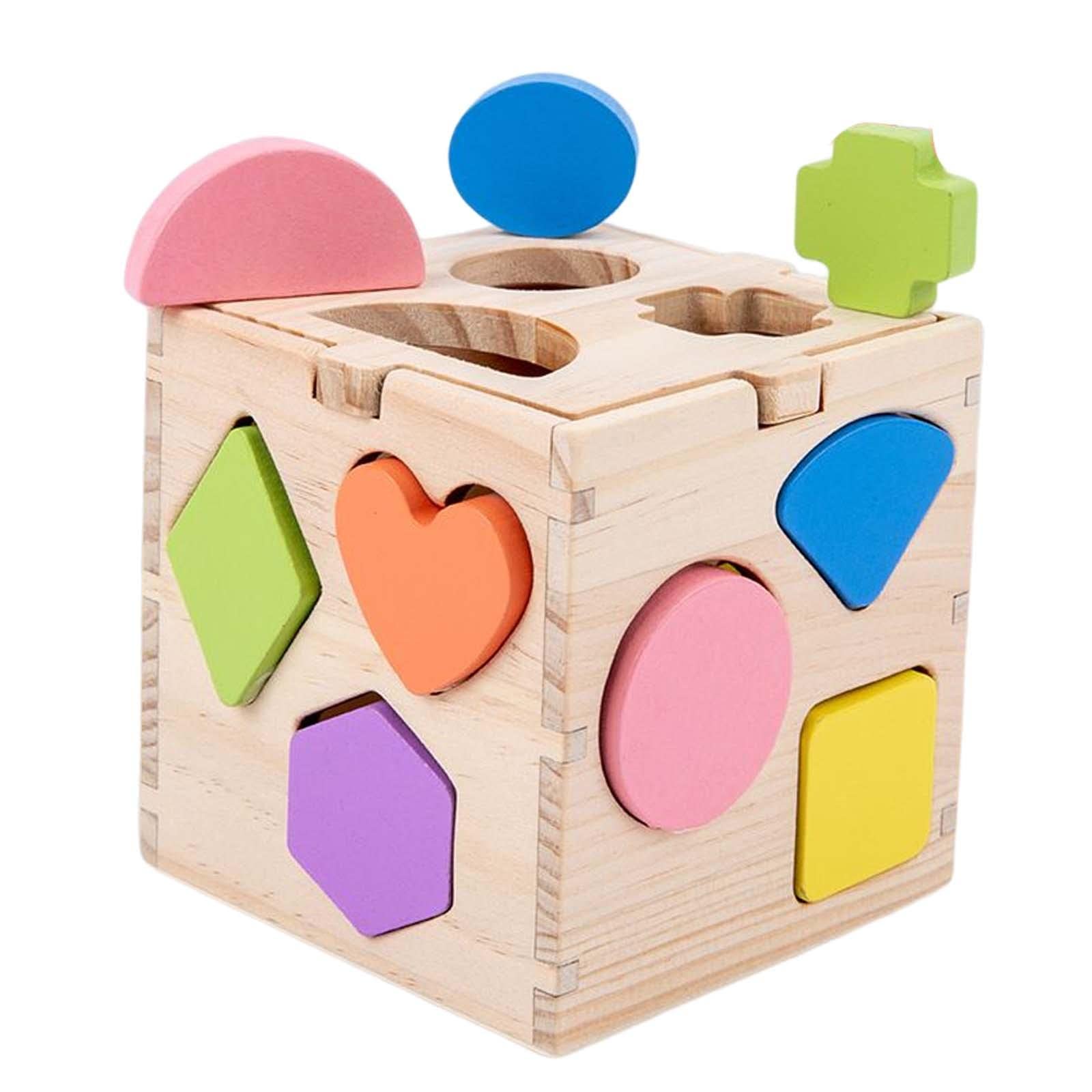 MerishoppMontessori Geometric Shape Toy Intelligence Toy For Kids Children Gift Style B|Baby|Toys For Baby|Developmental Baby To