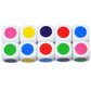SmartDealsPro Set of 10 16MM Blank on Each Face D6 Six Sided Dice Teaching Plastic Cubes for Education Classroom Teaching Mathin