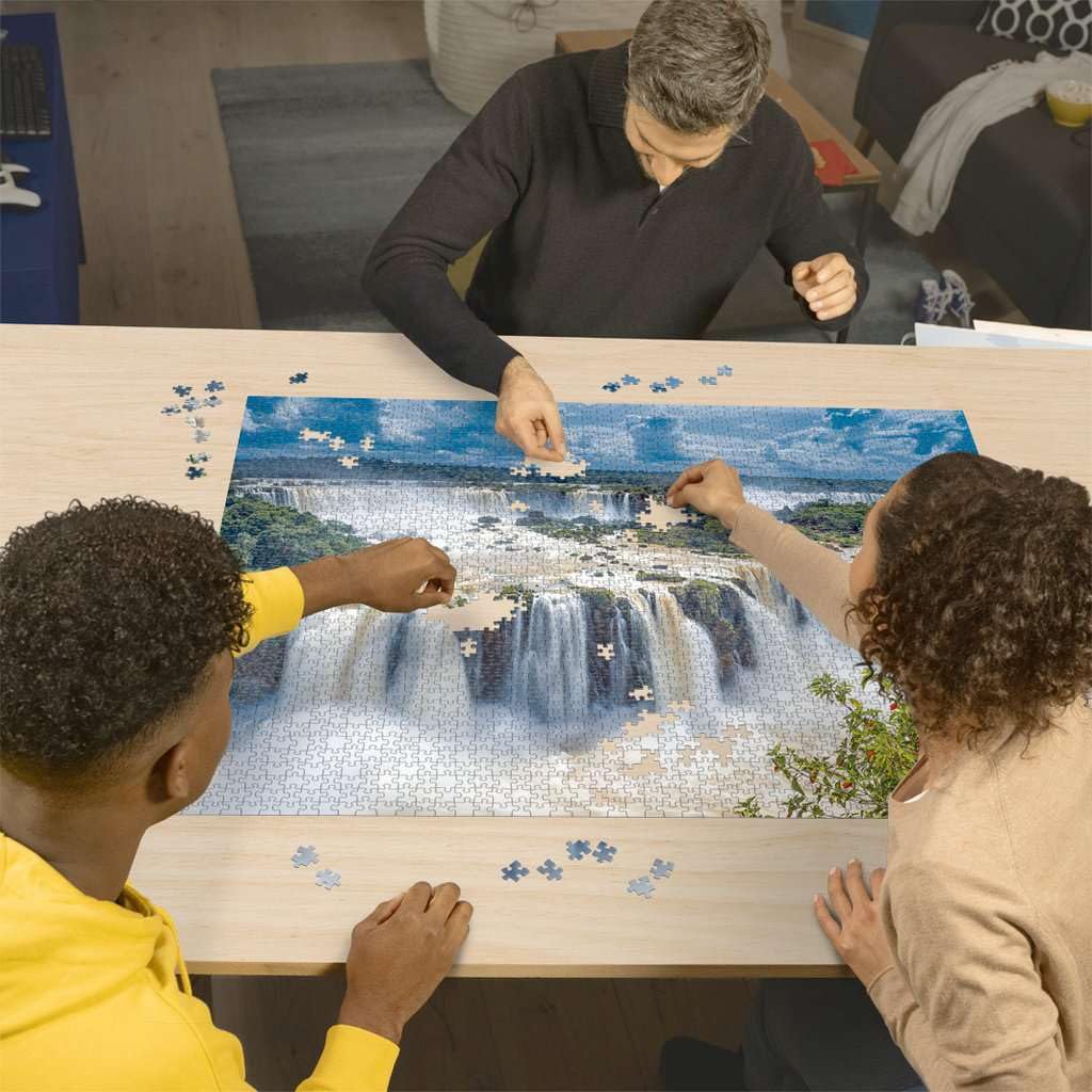 Ravensburger 2000 Piece Jigsaw Puzzle - Iguazu Falls, Brazil | Eco-Friendly Cardboard, Multicolor, 39x30 cm, Model 16607