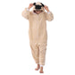 Lobujou Animal Hooded Costume For Kids Boys Girls Flannel Onesie Halloween Cosplay One Piece Pug Dog 110