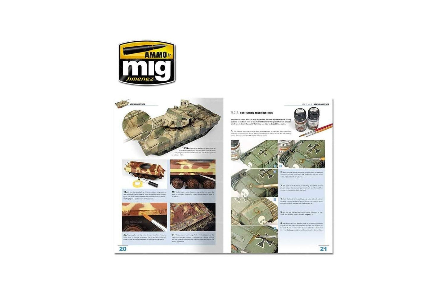 Ammo Mig-6153 Encyclopedia Of Armour Modelling Techniques Vol. 4-Weathering English, Multicolour