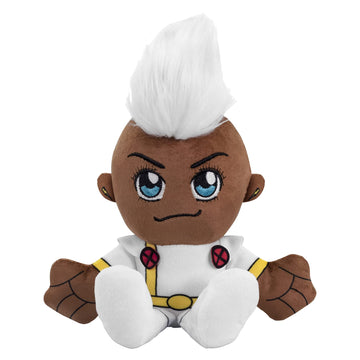 Bleacher Creatures Marvel Storm 8" Plush Toy - Soft Chibi Design, Crystal Velboa Polyester, K8-MVX-STO
