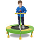 Skybound 36 Inch Indoor Trampoline For Kids - Kids Trampoline Indoor With Handle - Toddler Trampoline With Upgraded 2.0Mm Steel 