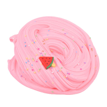 Pink Watermelon Butter Slime, Girls And Boys Stress Relief Toy, Super Soft And Non-Sticky, For Party Favors, Birthday Gifts, Pri