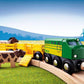 Brio World 33404 - Farm Train | 5-Piece Wooden Toy Train Set For Kids | Ideal For Ages 3 & Up | Certified Sustainable Materials