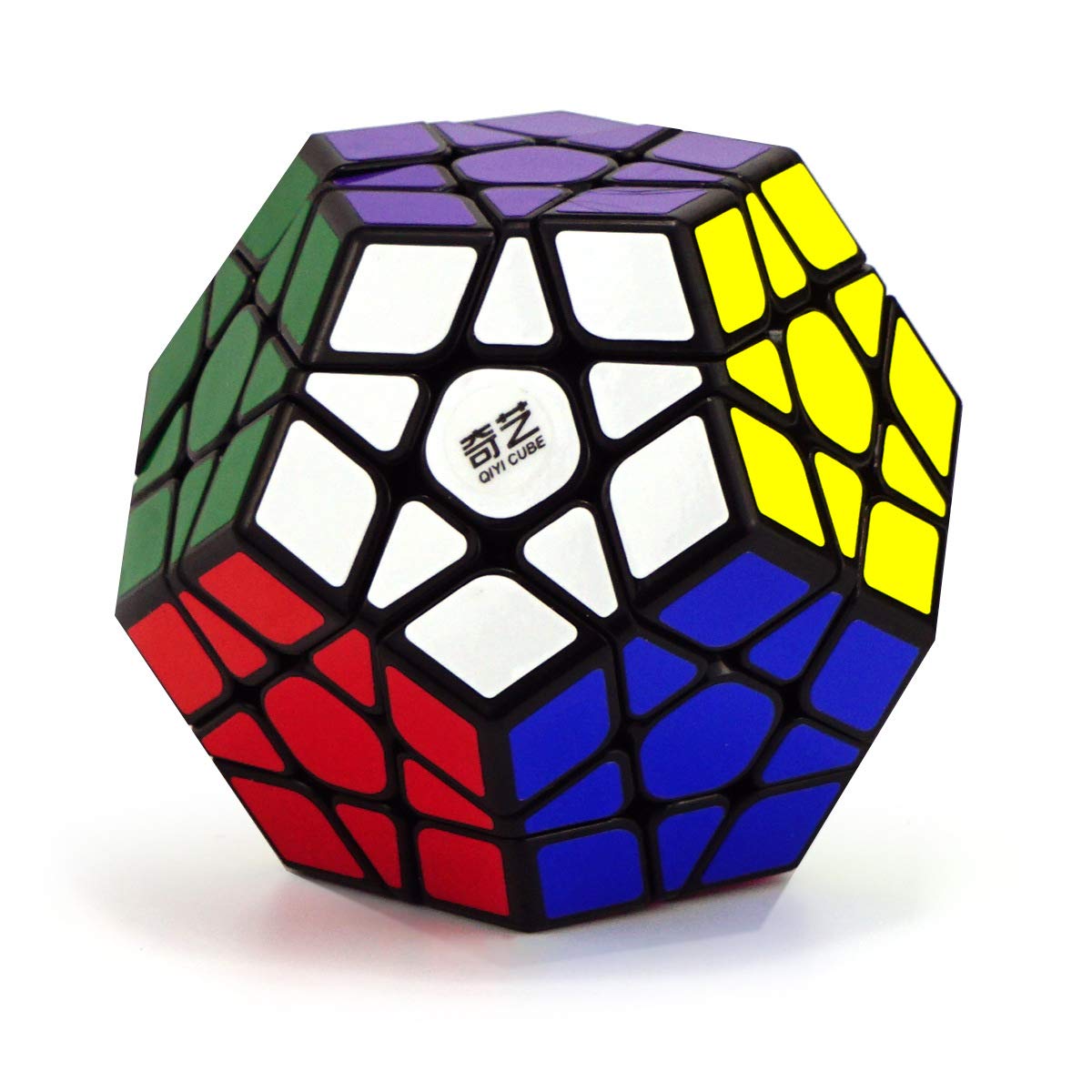 Cuberspeed Pentagonal Dodecahedron 12 Sided Megaminx Cube 3X3 Megaminx Speed Cube Puzzle Toy Qiheng Black Megaminx Speed Cube
