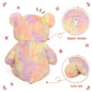 Tezituor 40in Giant Teddy Bear,Big Stuffed Animal Plush,Rainbow Yellow Soft Gifts for Baby Shower, Valentine, Christmas, Birthda