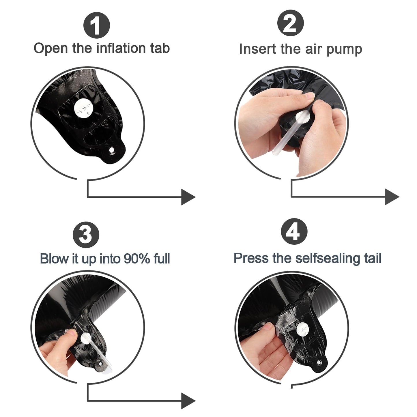 8 Balloon, Black Number Balloon 40 Inch, Black Birthday Decorations, 8 18 28 38 80 Birthday Balloons, 8Th Black Party Supplies,