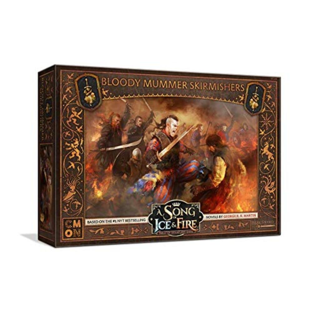 A Song Of Ice And Fire Tabletop Miniatures Bloody Mummer Skirmishers Unit Box | Strategy Game For Teens And Adults | Ages 14+ |