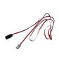 YXQ 1M Servo Extension Cable 3 Pin Male to Female Lead Wire for RC Airplane (10Pcs)