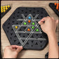 Me Me Mart Happy Kids Geoboard Strategy Game Adults | Rubber Band Peg Board Puzzle | Montessori Educational Toy | Brain Teaser F