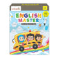 Braintastic Educational Game: English Master (699 Years) / Write & Wipe Reusable Activity Sheets/Kids Toy/Free Puzzle
