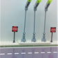 Building Toys Bricks Custom Moc City Town Village Custom 3 Street Lights 2 Stop Signs