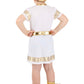 Herms Boy's Ancient Greek God Hermes Costume - Size -| Olympian Gods Cosplay Outfit for Kids Messenger M