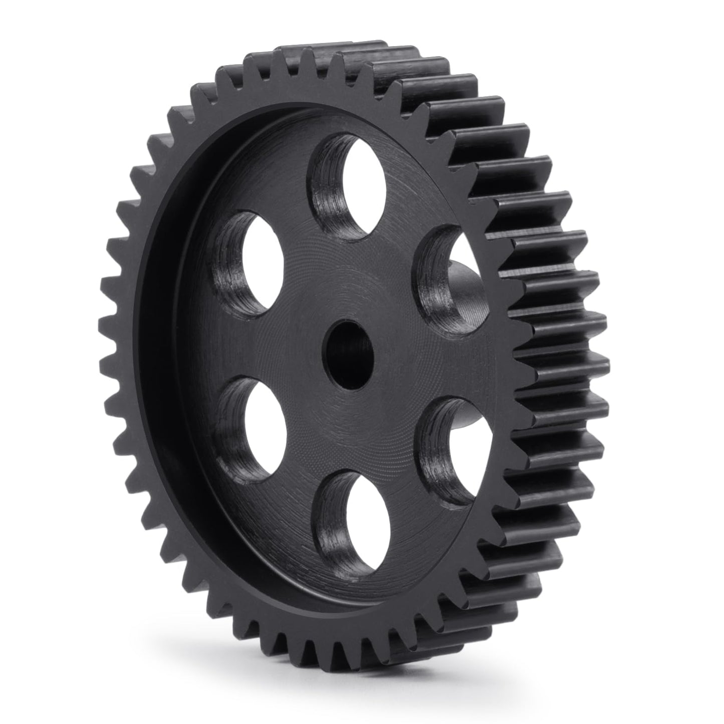 Brkrc Steel M1 Pinion Gear 34T-45T 5Mm Shaft Motor Gears For 1/8 1/10 Rc Brushless Brush Motor Electric Car/Truck Part (45T)