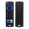 Ersihua Silicone Remote Teething Toys For Baby, Remote Control Shape Teethers For Babies 18+ Months,Silicone Tv Remote Teether Bpa Free(Black