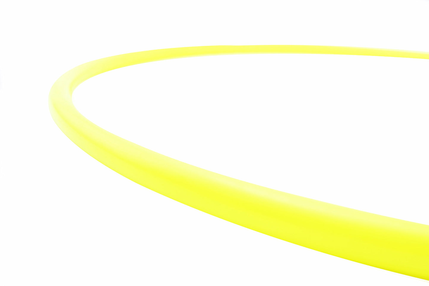 5/8 mature-themed Polypro Hula Hoop | Performance and Dance Hoop (UV Yellow  32 Inch Diameter)