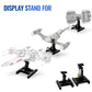 FCEYOUT Display Stand for Lego X-Wing, TIE Bomber, & Mando N-1 Fighter, Adjustable Angle, Plastic, 2 Pack, White