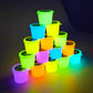 15 Pack Glow In The Dark Slime, Crystal Galaxy Slime, Including Blue, Pink, Yellow, Orange Etc, Slime Party Favors, Soft And Non