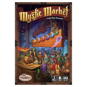 Thinkfun Mystic Market Strategy Card Game For 2-4 Players Ages 10 And Up – An Exciting Fast Paced Game Perfect For Both Families And Gamers, Multi