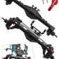 Rcarmumb RC Front Rear Portal Axle Upgrades Part for 1/10 Crawler Axial SCX10 90046/90047,Aluminum Alloy Front Rear Portal Axle 