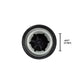 Univen Push Nut Axle Cap Retainer .437'' (7/16'') (11.1mm) Compatible with Power Wheels Toy Cars and More 4 Pack. Please See Mea