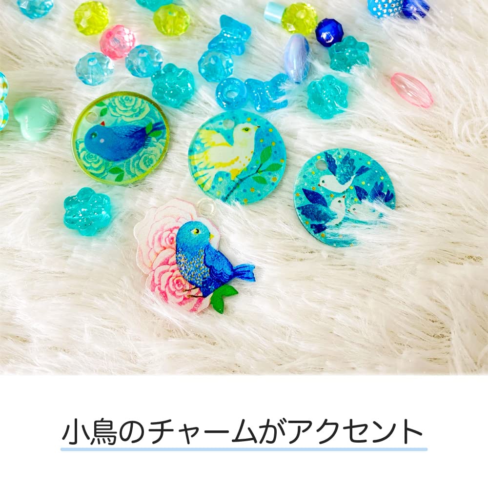 DJECO LGA Bird Beads - Create Your Own Necklace & Bracelets - Fun & Creative Activity for Family & Friends - Educational Arts &