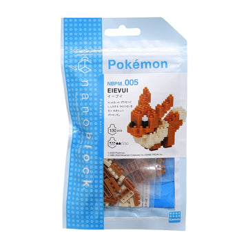 Nanoblock - Pokémon - Eevee, Pokémon Series Building Kit