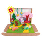 Zoomella Diy Felt Craft Kit Patchwork Animals Story Tortoise And Hare| Crafts|Kids Crafts|Craft Kits