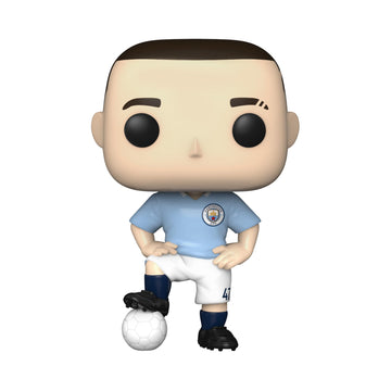 Funko POP! Football Figure - Manchester City Phil Foden, Multicolor, Vinyl, One Size, Model 57865