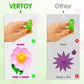 Vertoy Gifts For 3 4 5 6 Year Old Girls, Flower Garden Building Toys Set For Toddlers, Stem Preschool Activities And Gardening Pretend Playset, Stacking Game For Age 3+ Little Kids