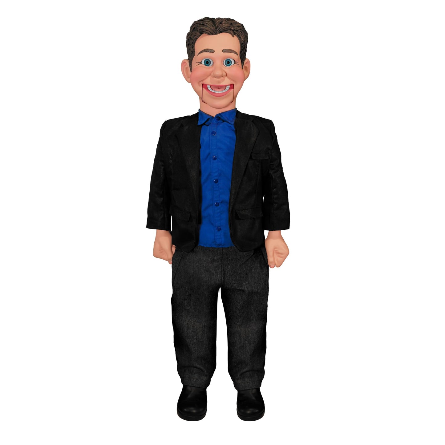Jeff Dunham - 22' Little Jeff 2.0 Ventriloquist Dummy | Perfect Puppet Gift For Performing And Collection