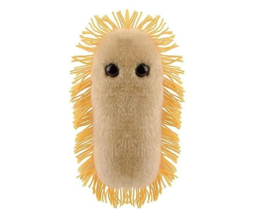 GIANTmicrobes Stomach Ache Plush Toy - Berry Color, Fun Educational Gift for Health Professionals and Humor Lovers, Model GMD0730