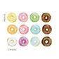 CC HOME Donut Theme Party Banner/Donut Party Decorations/Donut Birthday Party Decorations Supplies for Christmas Party,Happy New