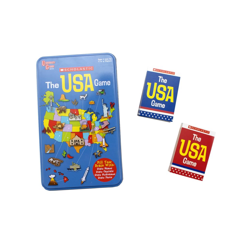 The Scholastic Usa Game Tin,72 Months To 1188 Months